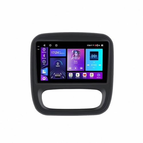 Aparca seguro con la pantalla Carplay para Renault Dokker y su cámara trasera HD