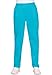 Cherokee Women Scrubs Pant Workwear Originals Natural Rise Tapered Pull-On Cargo 4200, L, Turquoise