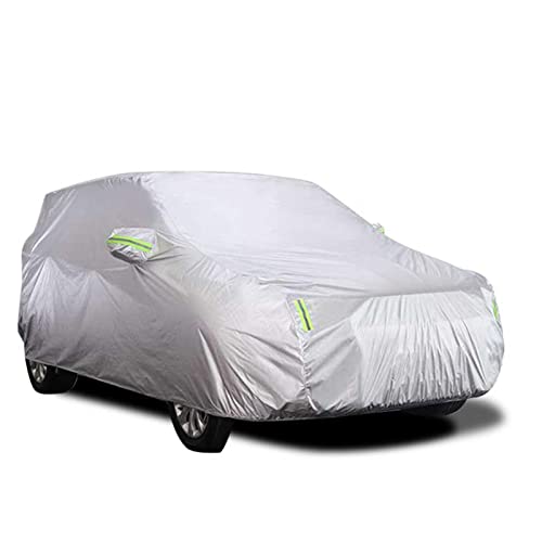 ERYUE Tampa do carro,Tampa do carro Cheio de Sedan Covers com Tira Reflexiva Protetor Solar Proteção