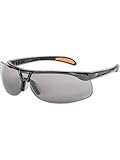 Uvex S4201X Protégé Safety Eyewear, Metallic Black Frame, Gray UV Extreme Anti-Fog Lens