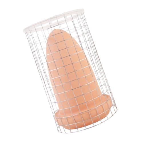 Hohopeti ディスカスとエンゼルフィッシュの水槽用セラミック製繁殖コーン 魚の繁殖とエビネット用の水族館グリッドディバイダートレイ付き産卵コーン