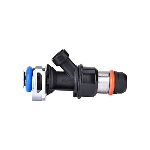 17113698 25317628 FJ10062 FJ315 17113553 Fuel Injectors for 2001-2007 Buick Rainer Chevy Silverado Sierra Cadillac Escalade Suburban Tahoe GMC Yukon Hummer 4.8L 5.3L 6.0L, 8Pcs (Black/Blue)