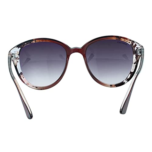 Image of Fastrack Polycarbonate Frame Oval Shaped Polarized Sunglasses for Women