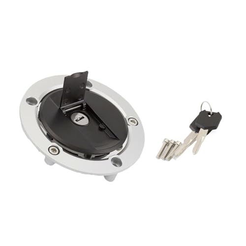 Cubierta de gas de aluminio mecanizado con cerradura hermética para moto Suzuki SV SFV