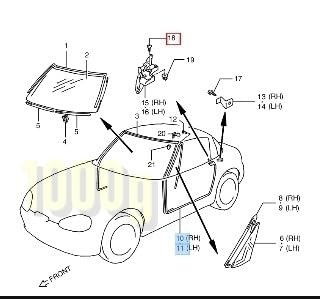 Amazon.co.jp: スズキ純正SUZUKI 品 超品 カプチーノ ドアウェザー