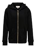 Reißverschluss vorn ONLY Girl Sweatshirt Hoodie 158/164Black