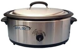 Spa Pro Professional Massage Stone Warmer 6qt