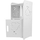 Ipetboom Nachttisch Eckschrank Holz Kompakt mit Stauraum Modernes Schlafzimmer Kleinmöbel Stabil und Pflegeleicht