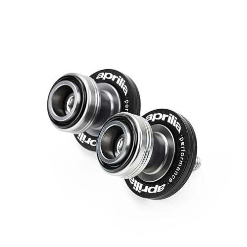 Carretes basculante CNC para RS 125 y RSV4 tornillos de soporte en aluminio fresado de alta resistencia