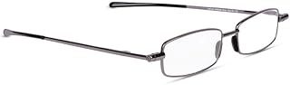 READ40 Vale Full Frame Metal Rectangular Reading Glasses for Men & Women with Acrylic Lenses, UV400 Protection | Anti-Stra... Price In India