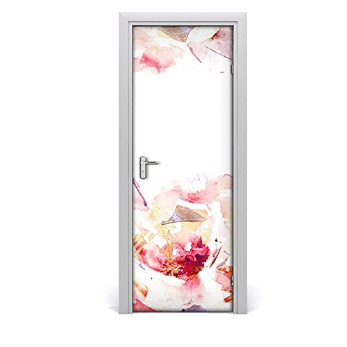 Décoration auto-adhésive de porte pour masquer les rayures 70x200
