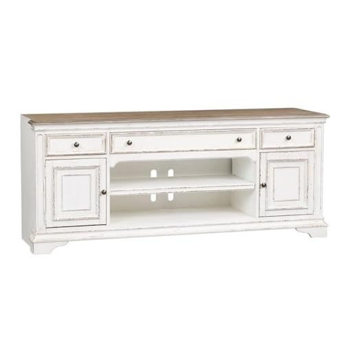 In Antique White Finish