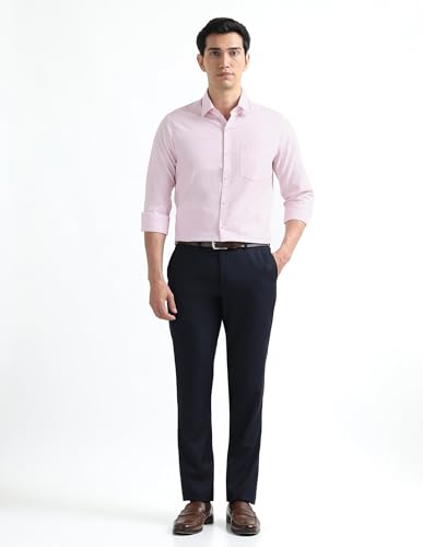 Image of Arrow Checked Slim Fit Mens Formal Shirt - Cotton, Breathable & Comfortable, Full Sleeves Shirts for Men