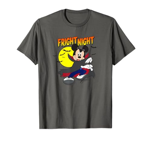 T-shirt Mickey Fright Night Disney Halloween vêtement mode