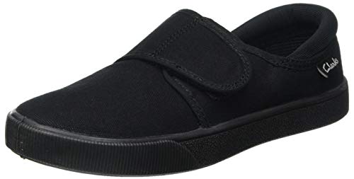 Image of Clarks Girl's Hopper Go School Plimsolls