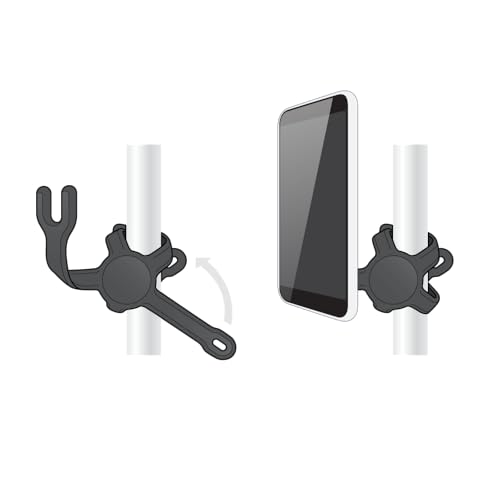 Image of PopSockets Flexible Phone Mount & Stand, Phone Tripod Mount, Universal Device Mount - Black