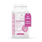 Salus Eterna Menopausa Plus – Integratore Menopausa Passiflora 120 Capsule con Trifoglio Rosso, Agnocasto e Kudzu - Fitoestrogeni Naturali per Vampate, Sudorazioni, Umore e Sonno