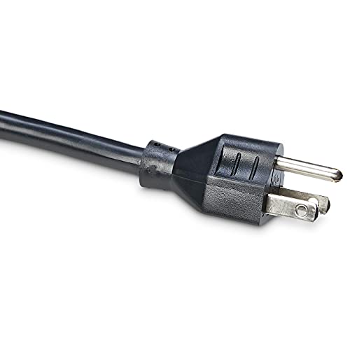 Amazon Basics Rectangle 12-Outlet Power Strip Surge Protector | 4,320 Joule, 10-Foot Cord, Black #TOP3