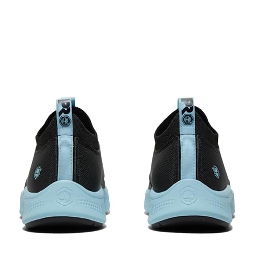 Timberland PRO Timberland PRO Women's Solace Max Slip-On Healthcare Athletic Work Shoe, Black/Blue-2024 NEW, 5 W US