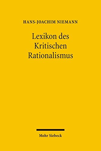 Lexikon des Kritischen Rationalismus