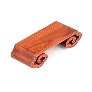 lekbakken voor plantenpotten Houten Vaas Basis Rood Sandelhout Display Stand Theepot Bonsai Voetstuk Houten Basis 4. 7 X…