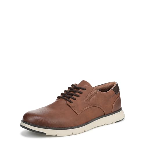 Dr. Scholl's Mens Synergy Oxford Dark Tan Brown 9 M