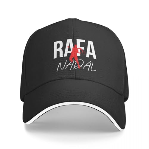 Gorra de béisbol Blanca Rafa Letters Nadal Camping para Hombre Sombrero de protección Solar de Playa 2024 Nueva Gorra de Camionero Hip Hop