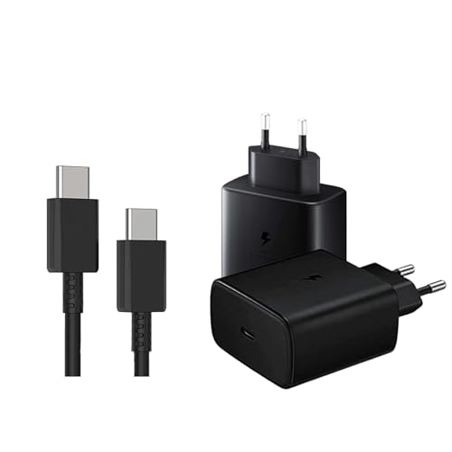 Image of XIAWAO Original USB Type C Charger Compatible with Samsung S21 Ultra 5G 45Watts (Black)