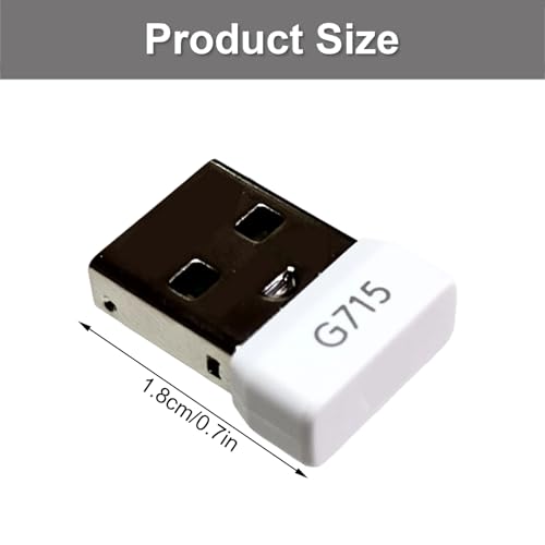 Receptor USB G715 para teclado mecánico de 2,4 GHz 6