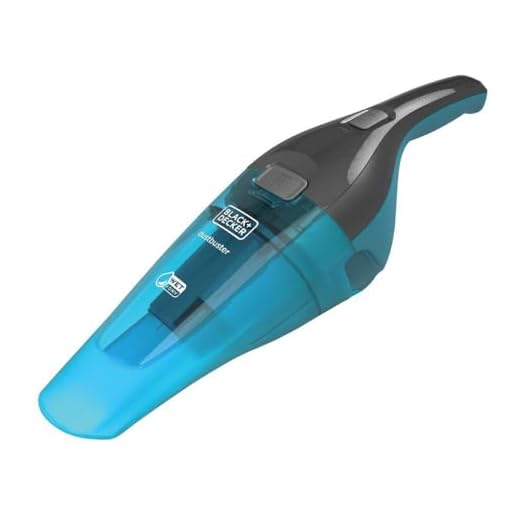 BLACK+DECKER dustbuster QuickClean Cordless Wet/Dry Handheld Vacuum, Turquoise (HNVC215BW52)