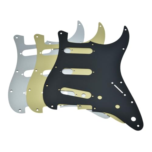 Matte Aluminium Strat Pickguard Matte Anodized Pickguard for