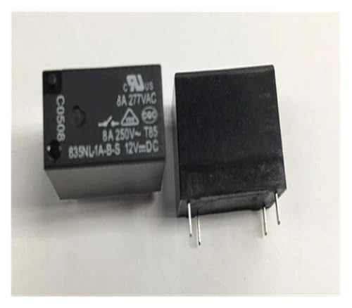 835NL-1A-BS 12 V CC relais avec isolation DIP4 pour commutation stable