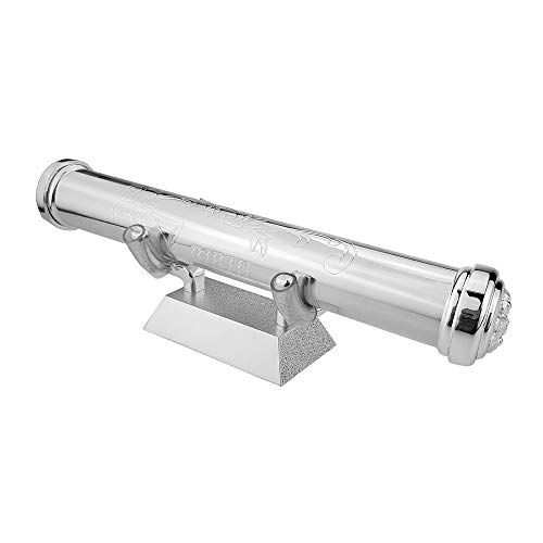 Support pour certificat de naissance avec support, en alliage de zinc plaqué argent - Tube de rangement pour certificat de naissance - RKS-PCH009a Cover