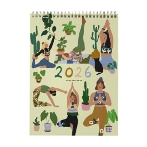 Yoga Kalender 2026: Wandkalender Yoga Edition mit inspirierenden Illustrationen. DIN A4, Ringbindung, Hochformat, Recyclingpapier, hochwertiger Druck, Platz für Notizen – Jahreskalender Yoga Kalender 2026: Wandkalender Yoga Edition mit inspirierenden Illustrationen. DIN A4, Ringbindung, Hochformat, Recyclingpapier, hochwertiger Druck, Platz für Notizen – Jahreskalender