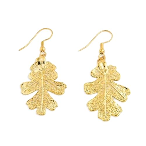 Image of 24K Gold Dipped Dangle Earrings