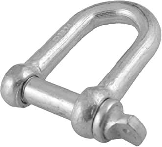 Chain Shackles (Stainless Steel And Galvanized) (10 mm, Galvanized, 2)