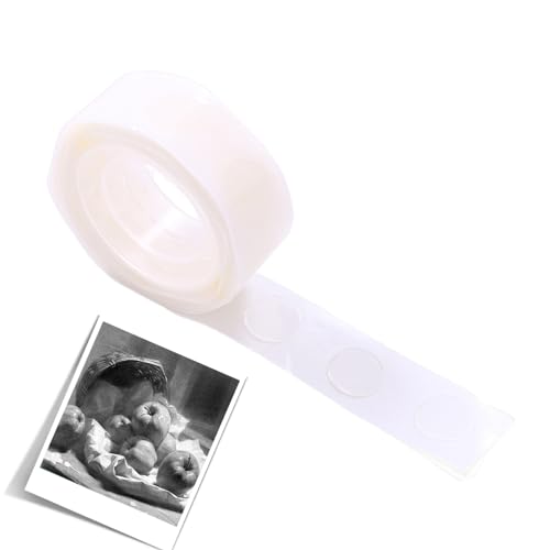 Decorhome Pegatinas adhesivas para globos, puntos adhesivos | Pegatinas para globos de puntos, pegatinas de doble cara, pegatinas de masilla, puntos adhesivos, cinta adhesiva para decoraciones,