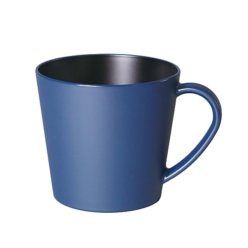 台和(Daiwa) マグカップ 350ml ブルー 1個入 食洗機対応 電子レンジ対応 北欧 モダン 箱入 ギフト 日本製 Sha美(シャビー) SB-U-12BL