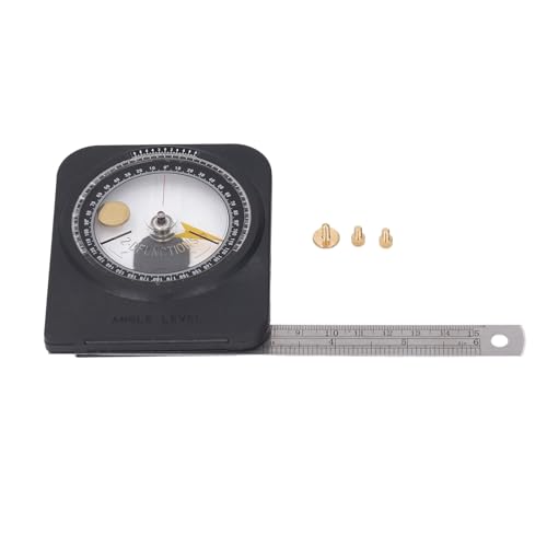 Buscador de ángulos magnético con regla de acero inoxidable miniatura 1