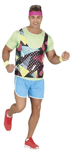 FIESTAS GUIRCA Disfraz de Gimnasta Años 80 para Hombre