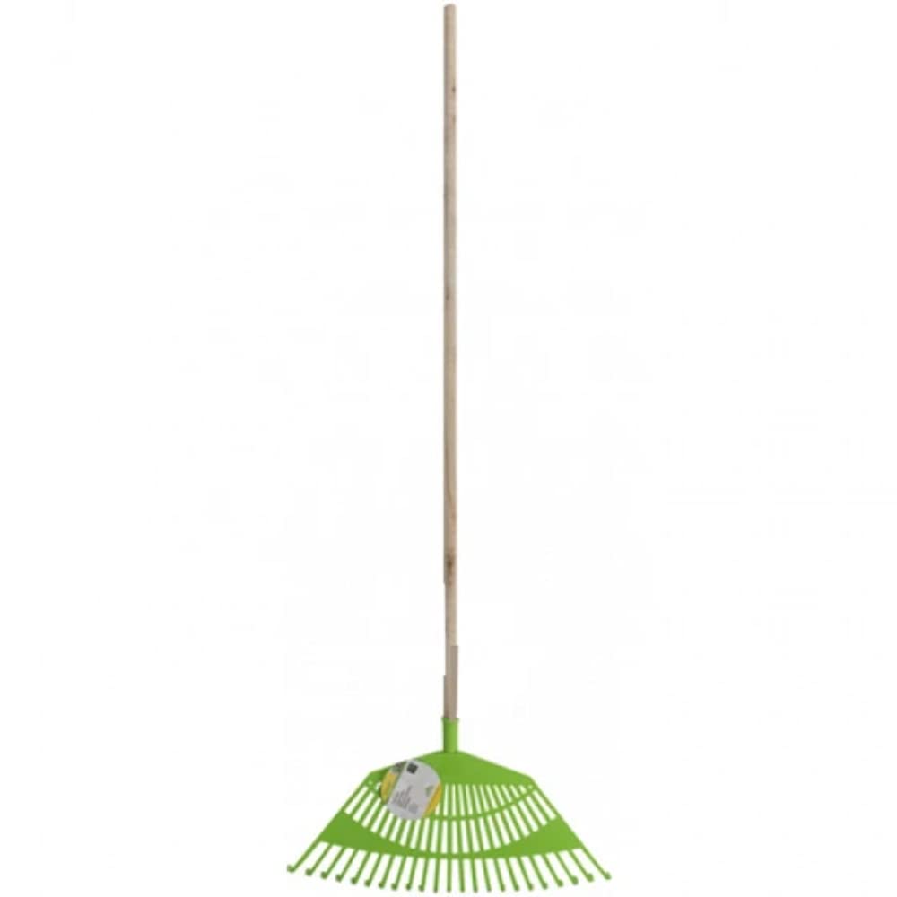Kinzo Blattgreifer, 36 Cm, 2-teilig, Grün – Praktischer Laubsammler Für Garten, Aus Robustem Kunststoff