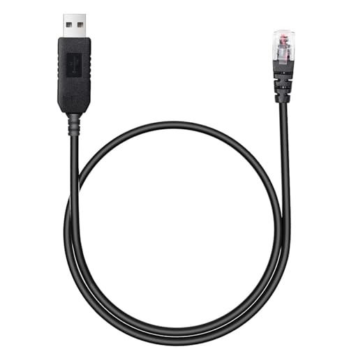 1.64Ft Radar Detector Cable – USB to RJ11 Plug Cable for Escort Radenso XP Uniden Beltronics Cobra Whistler – Premium Replacement Power Cord for Radar Detectors – Durable USB to RJ11 Connection