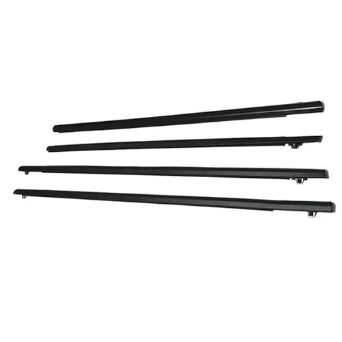 Bandes d'étanchéité de portières auto anti-bruit et imperméables en caoutchouc (4 pcs)