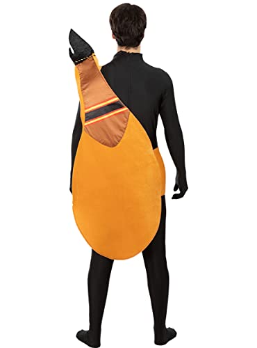 Funidelia | Spanish Ham Costume for men and women Food, Drink, Funny - Costume for adults accessory fancy dress & props for Halloween, carnival & parties - One Size - Brown - Image 3
