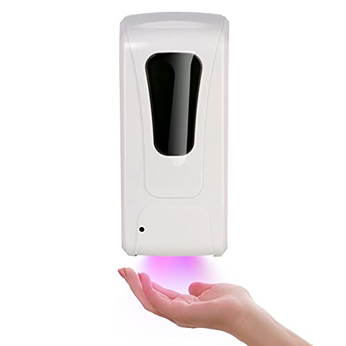 GELLY PLUS - Dispenser automatico per gel igienizzante per mani con luce UV...