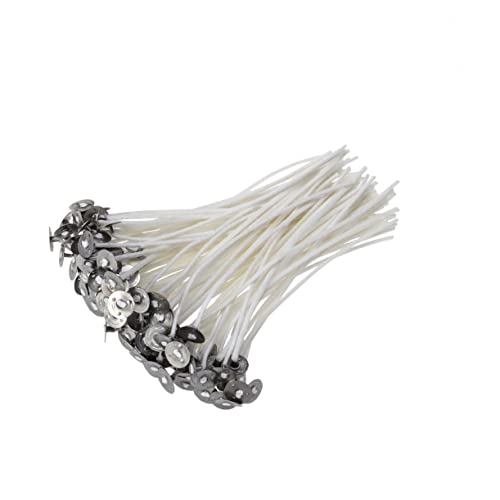 Mechas de algodón preenceradas para velas 14 cm 100 pcs