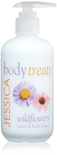 JESSICA Body Treats Hand and Body Lotion, Wildflowers, 245 ml, 245 ml (Pack of 1)