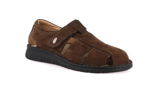 Sandales en nubuck Grunland LEPP SE0077 : le prestige du confort naturel italien