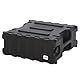 Gator Cases Pro Series Rotationsgeformtes 4U-Rack-Gehäuse mit Standard 19-Tiefe; (G-PRO-4U-19), Schwarz