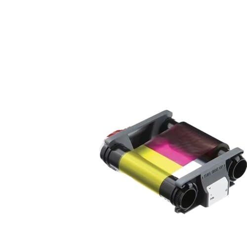Ruban d'imprimante YMCKO pour Evolis Badgy 100 et 200 avec 100 impressions